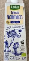 Mängden socker i Frische Vollmilch