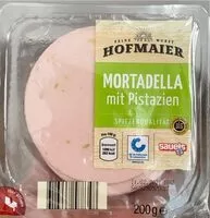 Mängden socker i Mortadella mit Pistazien