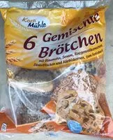 Mängden socker i Gemischte Brötchen