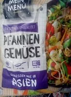 Mängden socker i Pfannen Gemüse Asien