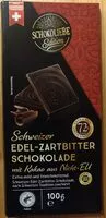 Mängden socker i Schweizer Edel Zartbitter Schokolade