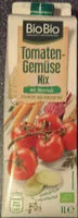 Mängden socker i Tomaten-Gemüse-Mix