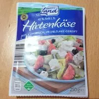 Mängden socker i Hirtenkäse