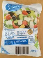 Mängden socker i Hirtenkäse