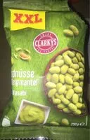 Mängden socker i Erdnusse mit teigmantel wasabi