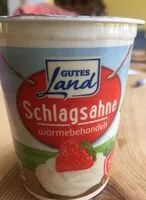 Mängden socker i Schlagsahne