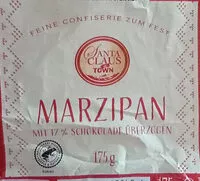 Mängden socker i Marzipan mit 17% Schokolade überzogen