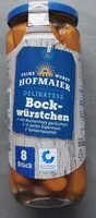 Mängden socker i Bockwürstchen