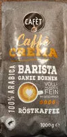 Mängden socker i Kaffee crema
