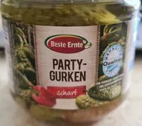 Mängden socker i Party-Gurken scharf