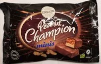 Mängden socker i Peanut Champion minis