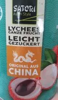 Mängden socker i Lychees