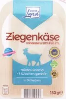 Mängden socker i Ziegenkäse