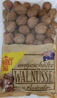 Mängden socker i ungeschälte Walnüsse aus Australien, 30 mm, Sorte: Vina