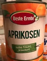 Mängden socker i Aprikosen (halbe Frucht)