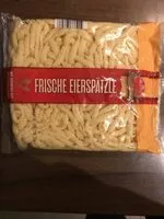 Mängden socker i Frische Eierspätzle