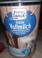 Mängden socker i Frische Vollmilch