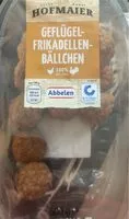 Mängden socker i Geflügel-Frikadellenbällchen