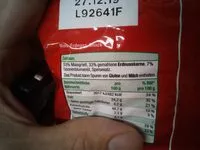 Mängden socker i Erdnuss Flips