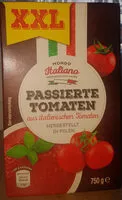 Mängden socker i passierte Tomaten