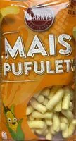 Mängden socker i Mais Pufuleti