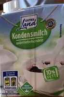 Mängden socker i Kondensmilch