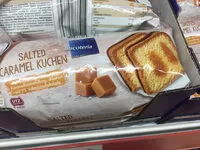 Mängden socker i Salted caramel kuchen