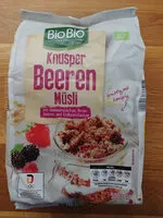 Mängden socker i Knusper-Beerenmüsli
