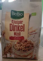 Mängden socker i Knusper-Dinkelmüsli