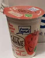 Mängden socker i Schlagsahne