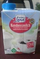 Mängden socker i Kondensmilch