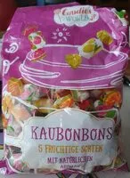 Mängden socker i Kaubonbons
