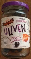 Mängden socker i Oliven schwarz