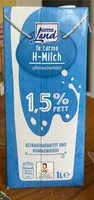 Mängden socker i fettarme H-Milch (1,5%)