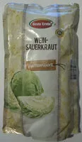 Mängden socker i Wein-Sauerkraut