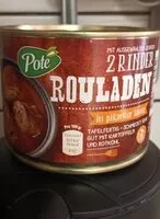 Mängden socker i 2 Rinder Rouladen in pikanter Sauce