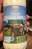 Mängden socker i Frische Bergbauernmilch