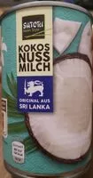 Mängden socker i Kokosnussmilch