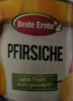 Mängden socker i Pfirsiche