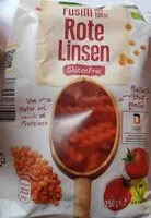 Mängden socker i Fusili - Rote Linsen