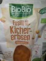 Mängden socker i Kichererbsen Fusilli