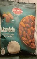 Mängden socker i Mandeln, geröstet & gesalzen
