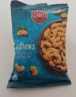Mängden socker i Cashews geröstet und ungesalzen