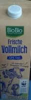 Mängden socker i Frische Vollmilch