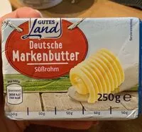 Mängden socker i Deutsche Markenbutter - Süßrahm