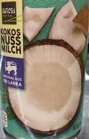 Mängden socker i Kokosnussmilch