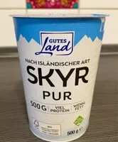 Mängden socker i Skyr