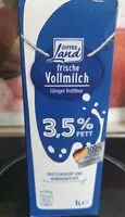 Mängden socker i Frische Vollmilch