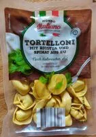 Mängden socker i Tortelloni mit Ricotta und Spinat aus EU