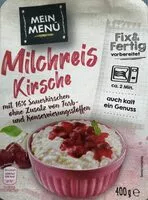 Mängden socker i Milchreis Kirsche